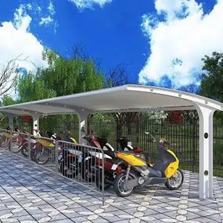 灵璧县膜结构电动车棚